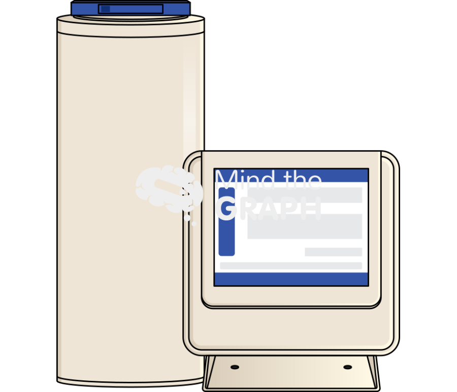 Dose calibrator equipment front Icons, Symbols, Pictures, and Images