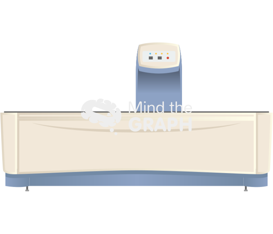 Dual energy x ray absorptiometry dexa equipment front 1 Icons, Symbols, Pictures, and Images