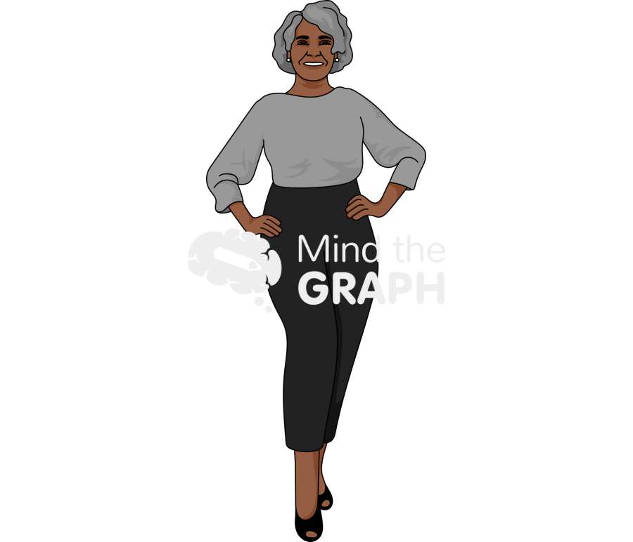 Elderly black woman Icons, Symbols, Pictures, and Images