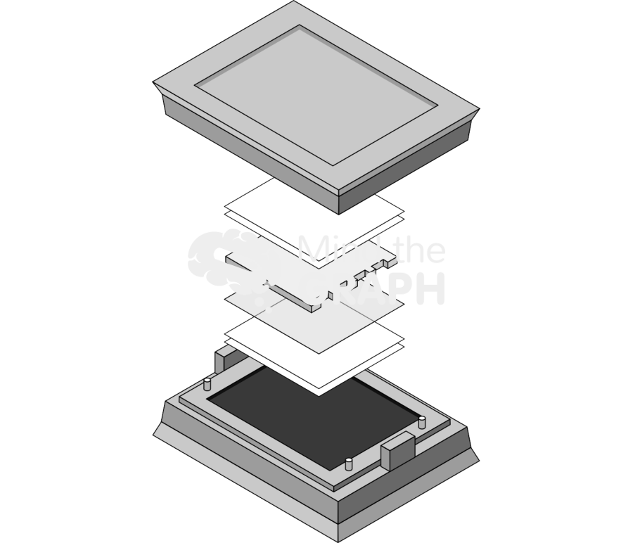 Electrophoresis semi dry expanded Icons, Symbols, Pictures, and Images