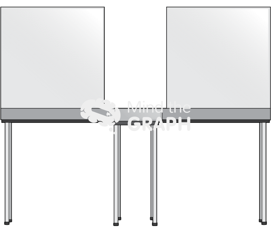 Elevated plus maze 2 empty Icons, Symbols, Pictures, and Images