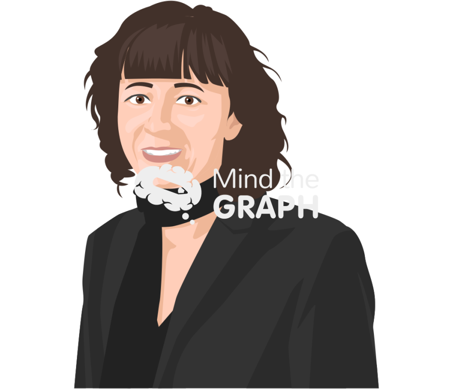 Emmanuelle charpentier bust Icons, Symbols, Pictures, and Images