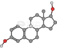 Estradiol molecule Icons, Symbols, Pictures, and Images