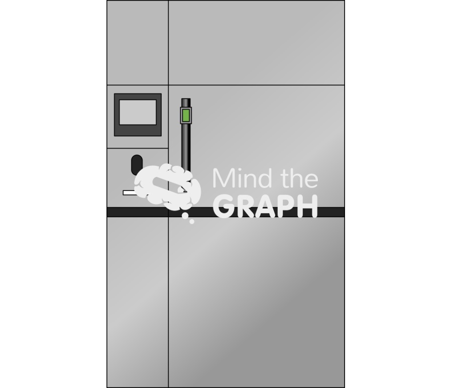 Ethylene oxide gas decontamination Icons, Symbols, Pictures, and Images