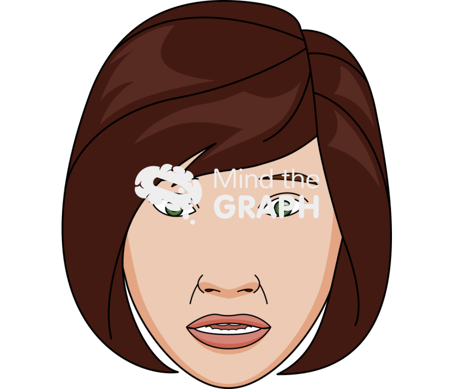 Face emotions woman fearfully surprised Icons, Symbols, Pictures, and Images