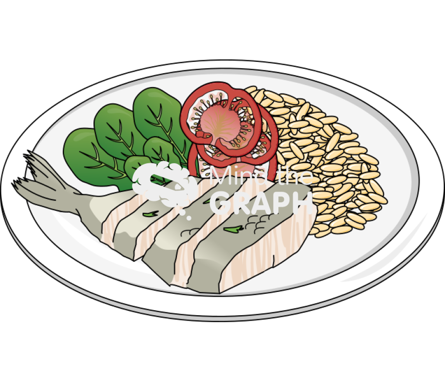 Fish dish lunch Icons, Symbols, Pictures, and Images