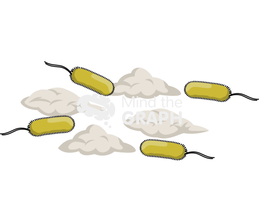 Foam debris microorganisms Icons, Symbols, Pictures, and Images