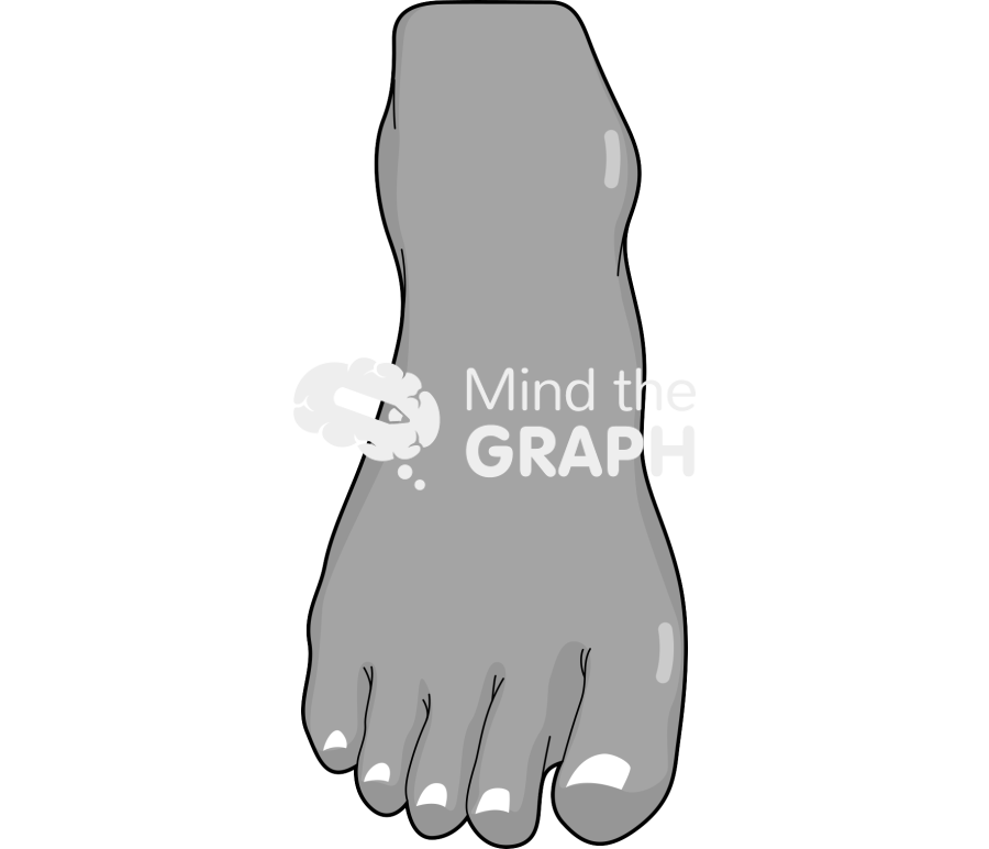 Foot man front tanned Icons, Symbols, Pictures, and Images