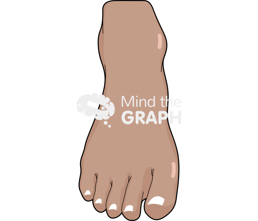 Foot man front tanned Icons, Symbols, Pictures, and Images