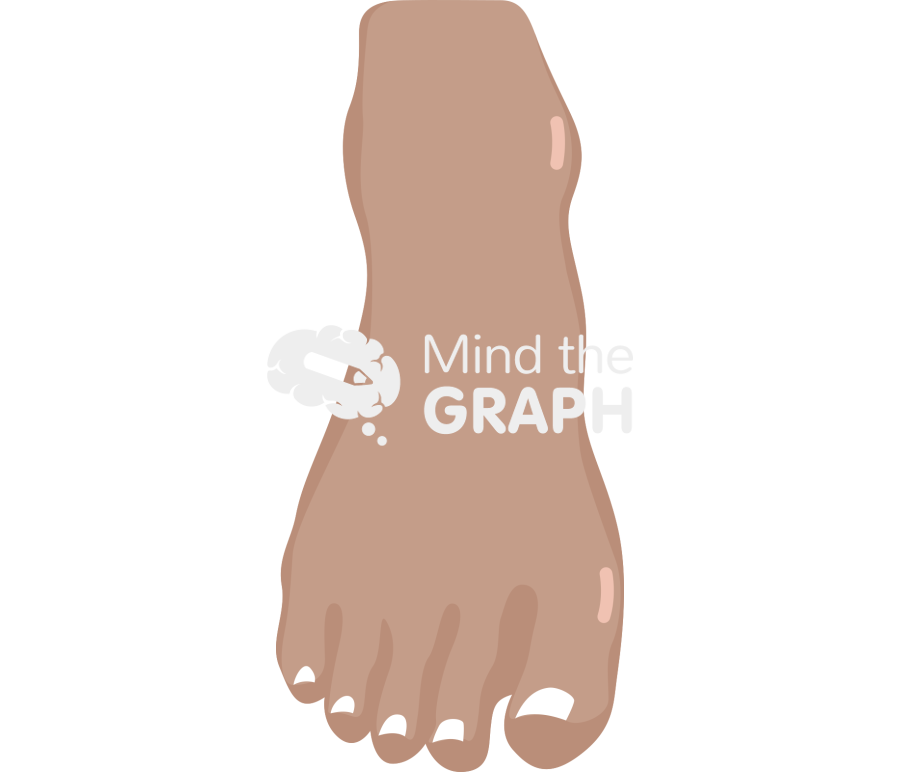 Foot man front tanned Icons, Symbols, Pictures, and Images