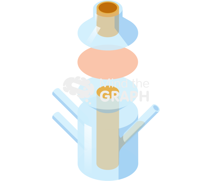 Franz difusion cell isometric Icons, Symbols, Pictures, and Images