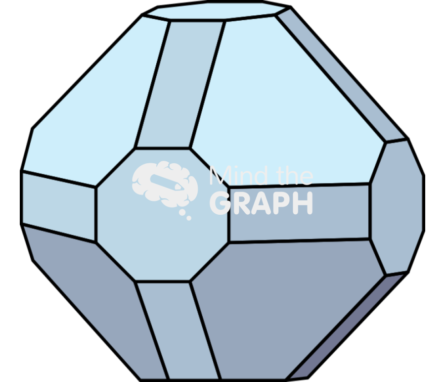 Galena crystal cubic Icons, Symbols, Pictures, and Images