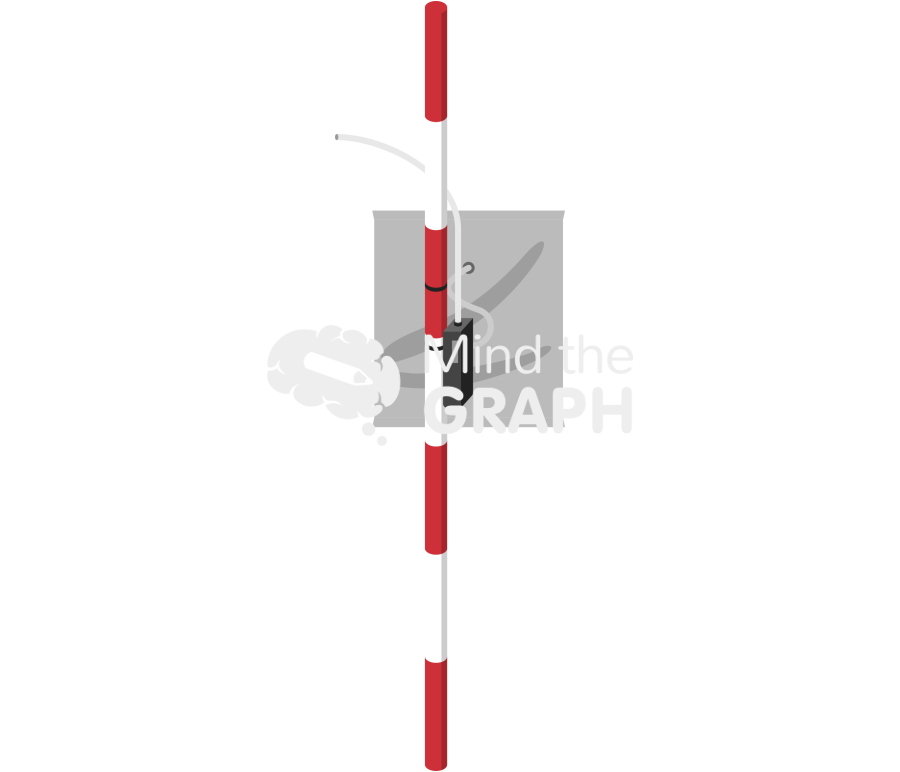 Gas sampling pole front equipment Icons, Symbols, Pictures, and Images