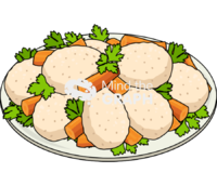 Gefilte fish jewish recipe Icons, Symbols, Pictures, and Images