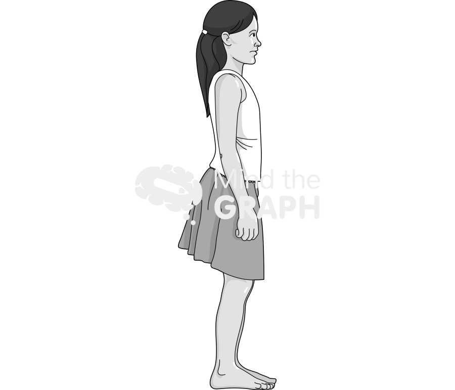 Girl side caucasian Icons, Symbols, Pictures, and Images