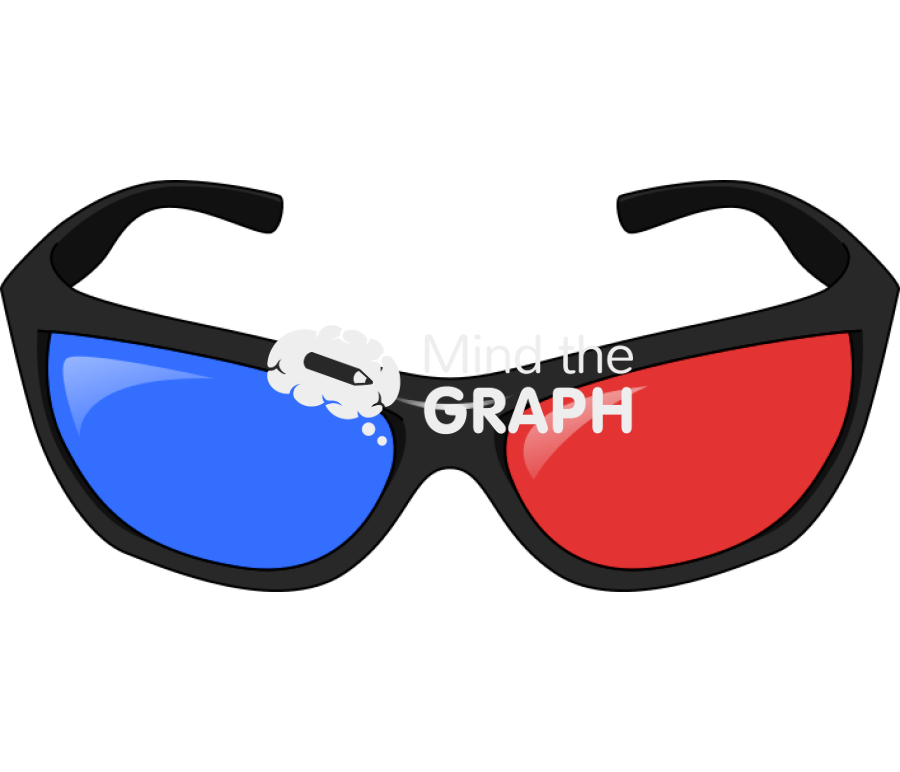 Glasses 3d stereoscopy front Icons, Symbols, Pictures, and Images