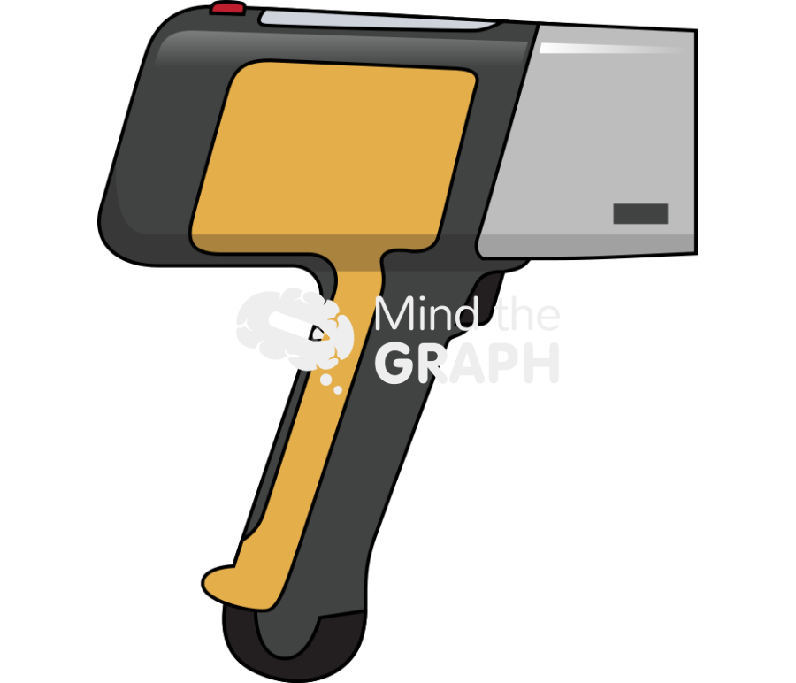 Hand held xrf Icons, Symbols, Pictures, and Images