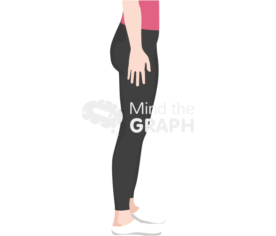 Heel raises step 1 lateral Icons, Symbols, Pictures, and Images