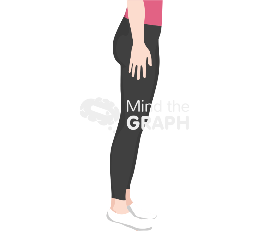 Heel raises step 2 lateral Icons, Symbols, Pictures, and Images