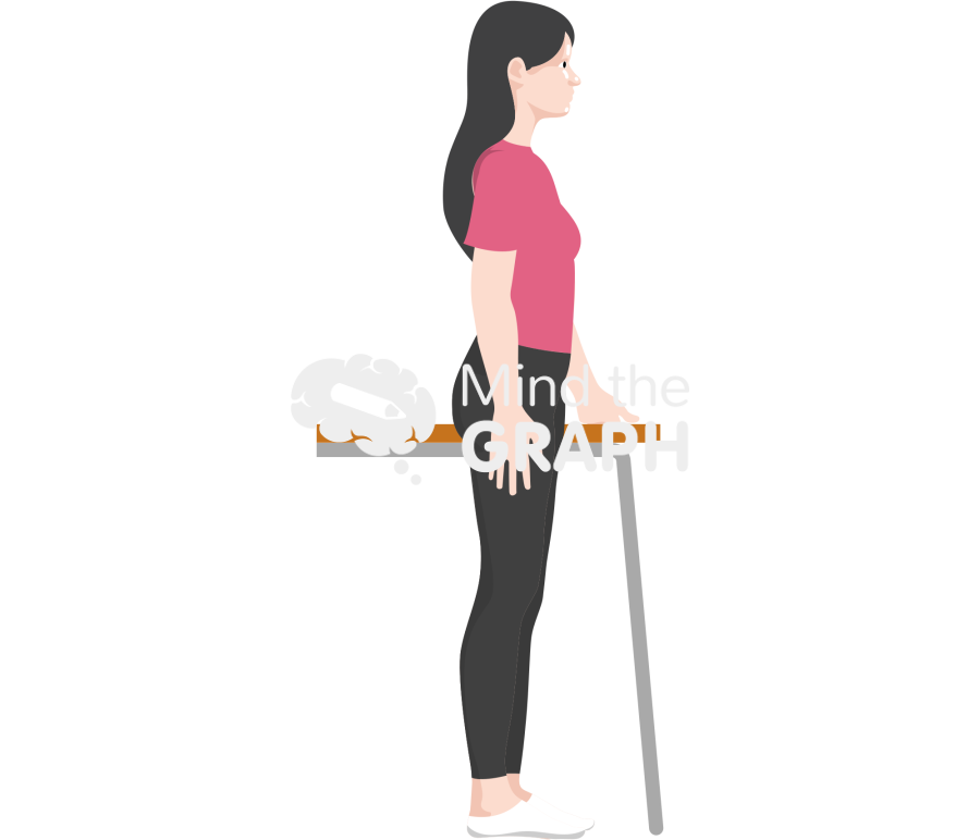 Heel to toe standing step 1 lateral Icons, Symbols, Pictures, and Images