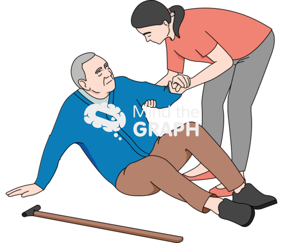 Help elderly up Icons, Symbols, Pictures, and Images