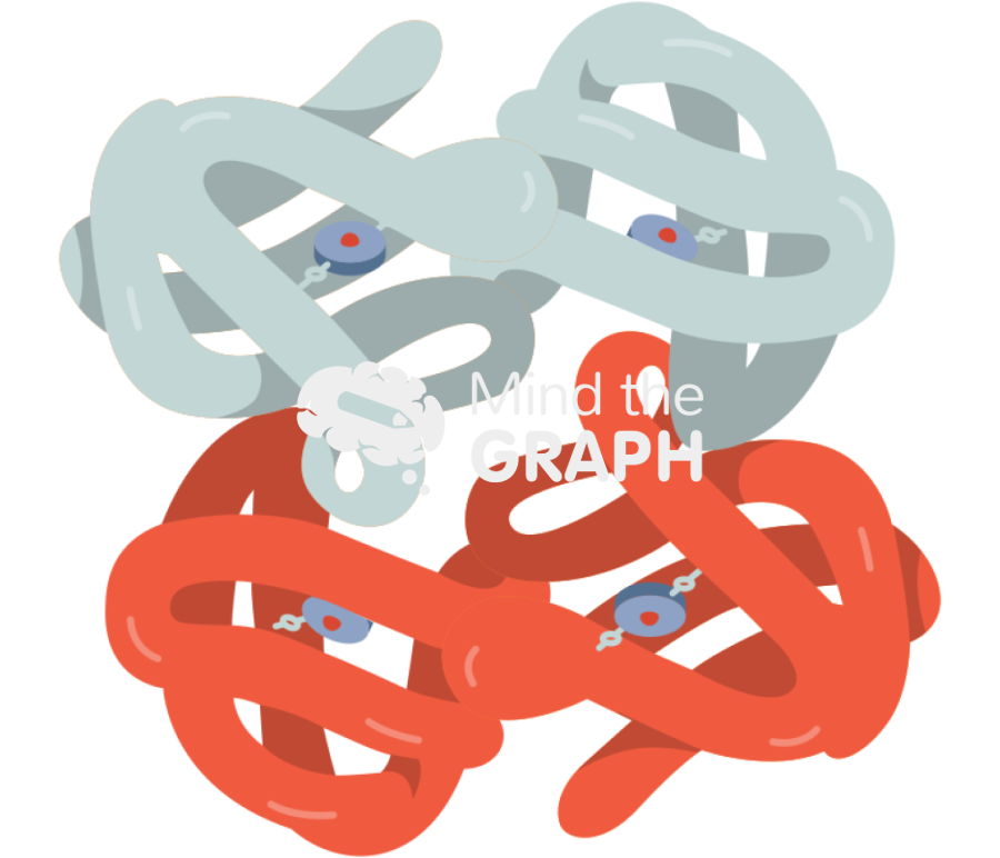 Hemoglobin globin chains group Icons, Symbols, Pictures, and Images