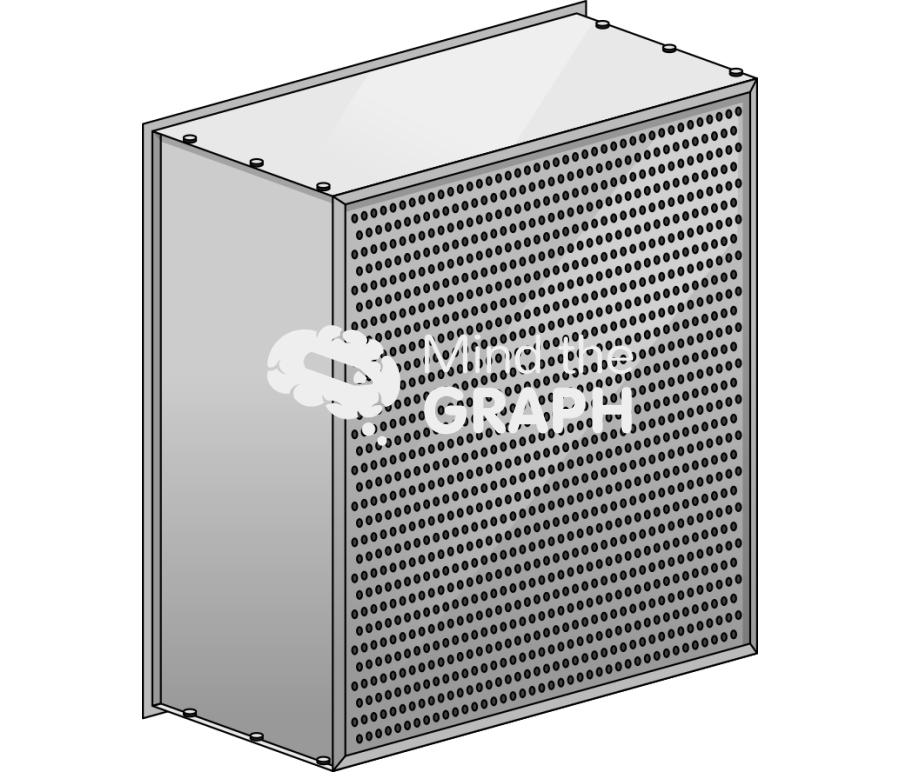 Hepa air filter perspective equipment Icons, Symbols, Pictures, and Images