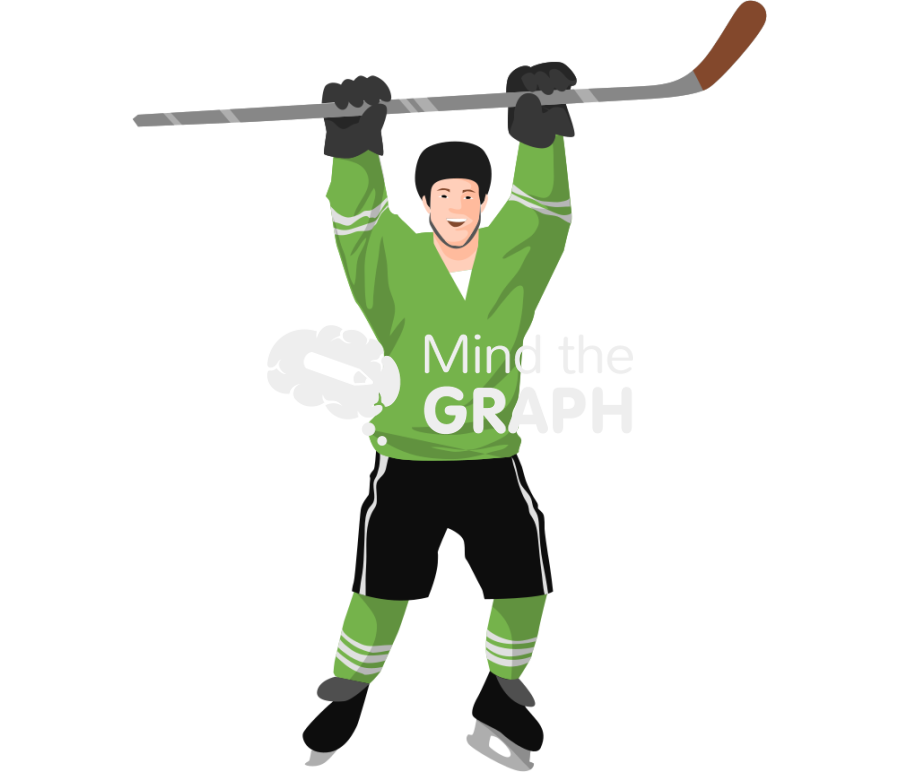 Hockey player victory Icons, Symbols, Pictures, and Images