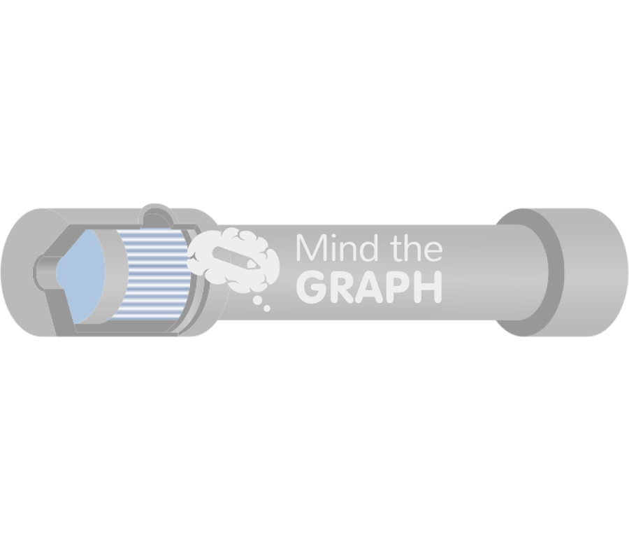 Hollow fiber membrane separation Icons, Symbols, Pictures, and Images