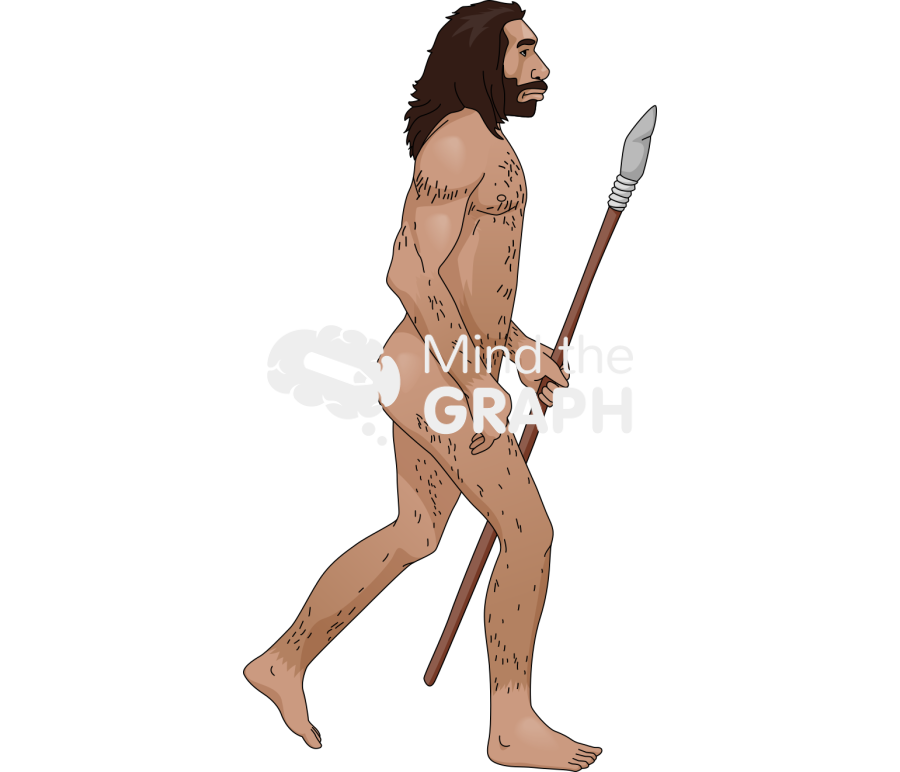 Homo neanderthalensis Icons, Symbols, Pictures, and Images