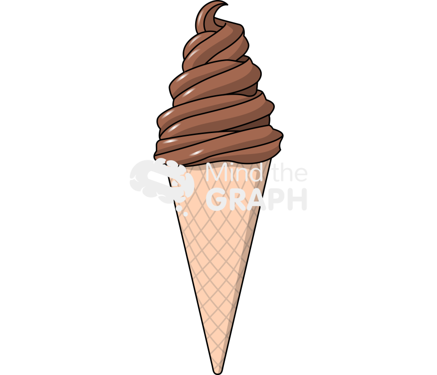 Ice cream cone front Icons, Symbols, Pictures, and Images