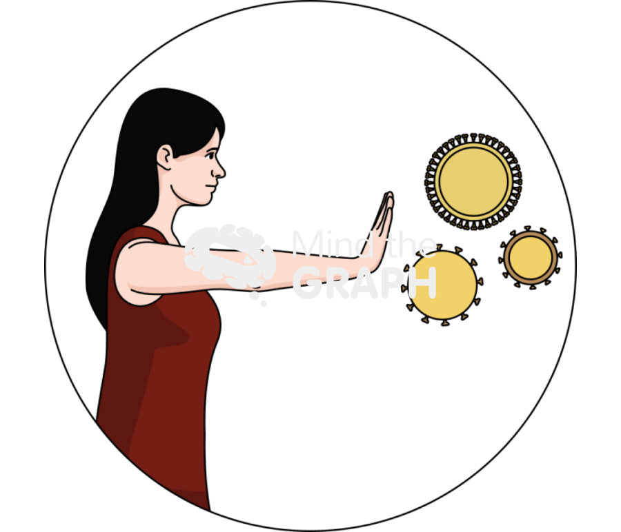 Improved immune system zoom Icons, Symbols, Pictures, and Images