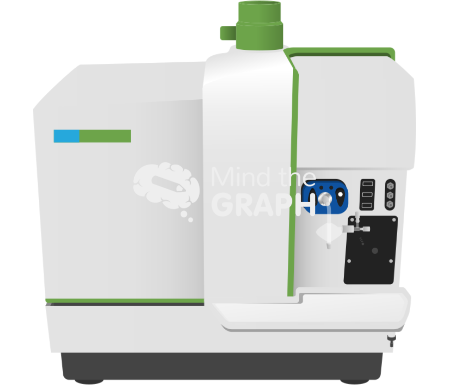 Inductively coupled plasma mass spectrometry equipment front Icons, Symbols, Pictures, and Images