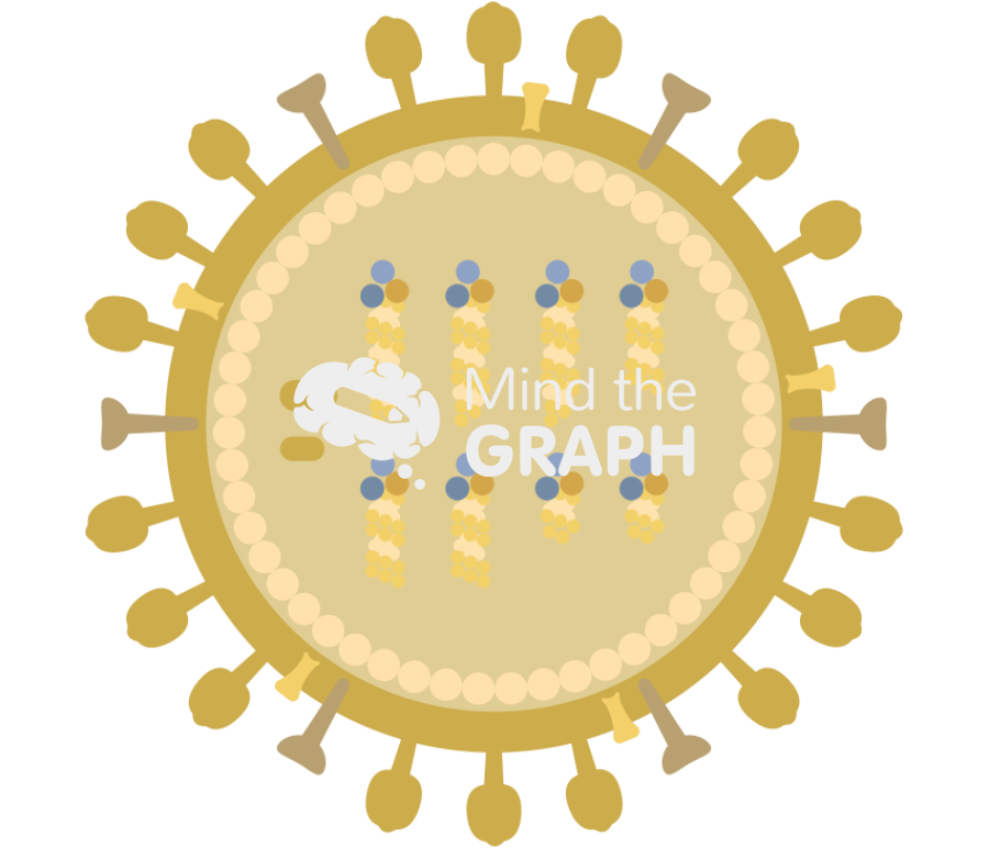 Influenza virus structure Icons, Symbols, Pictures, and Images