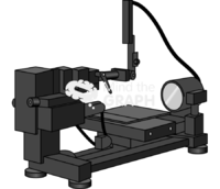 Interfacial tensiometer perspective Icons, Symbols, Pictures, and Images