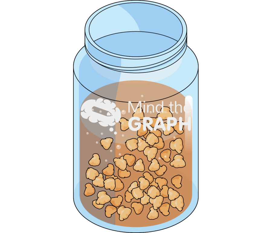 Kefir grains colony glass Icons, Symbols, Pictures, and Images