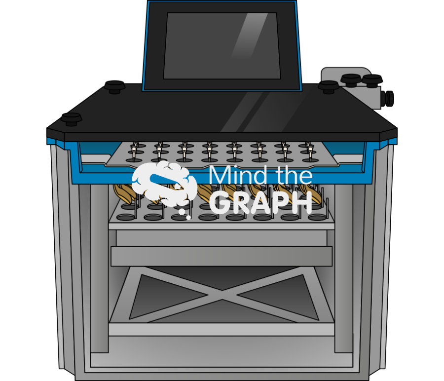 Laboratory evaporator turbo vap equipment front Icons, Symbols, Pictures, and Images