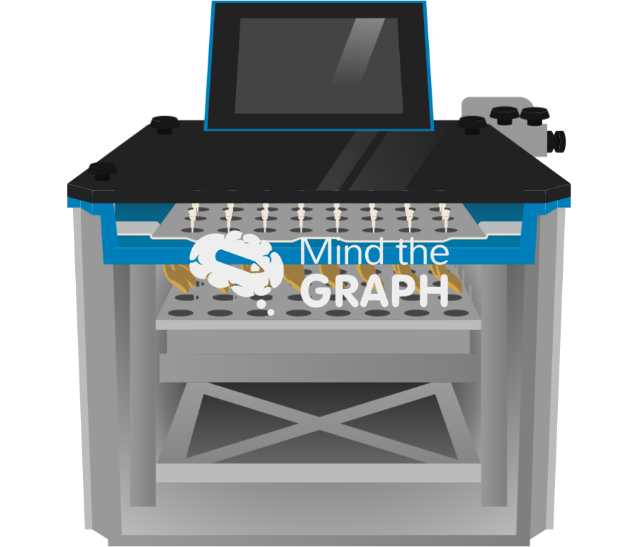 Laboratory evaporator turbo vap equipment front Icons, Symbols, Pictures, and Images