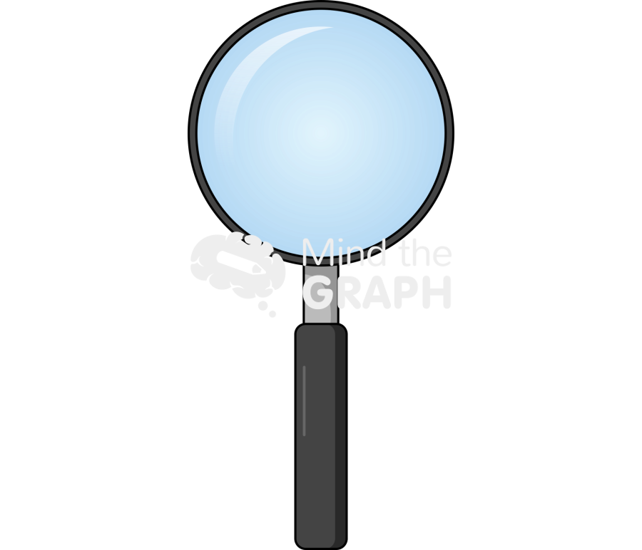 Magnifying glass front Icons, Symbols, Pictures, and Images