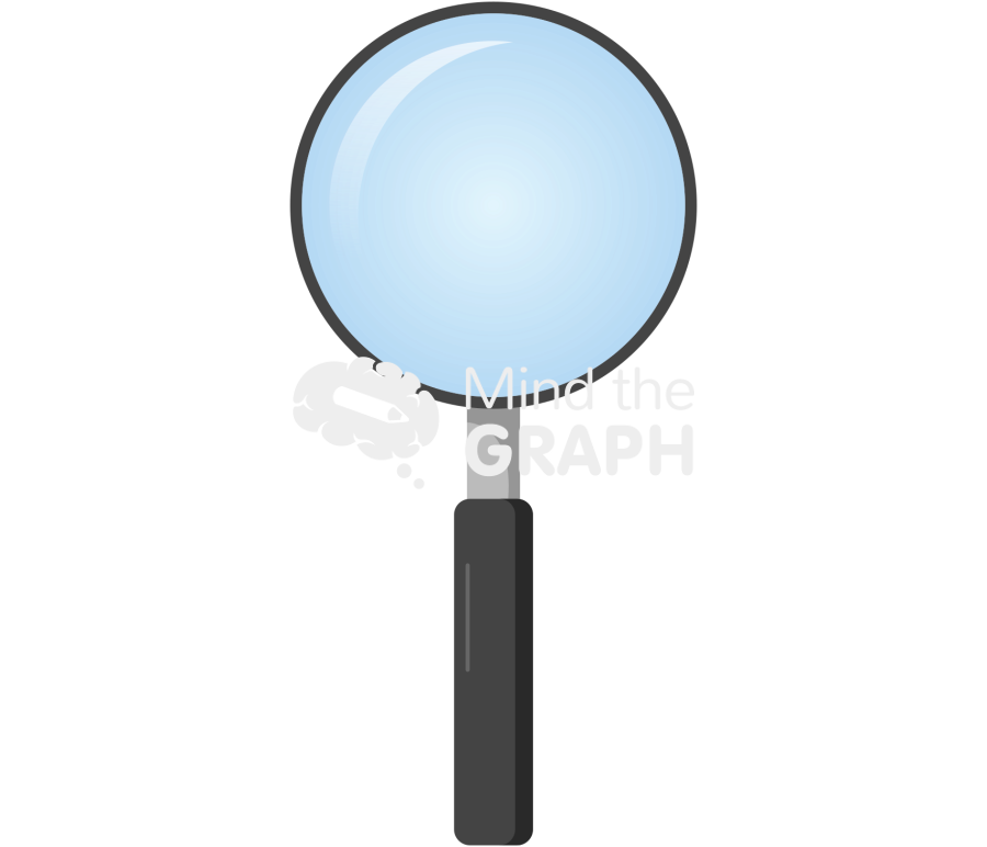 Magnifying glass front Icons, Symbols, Pictures, and Images