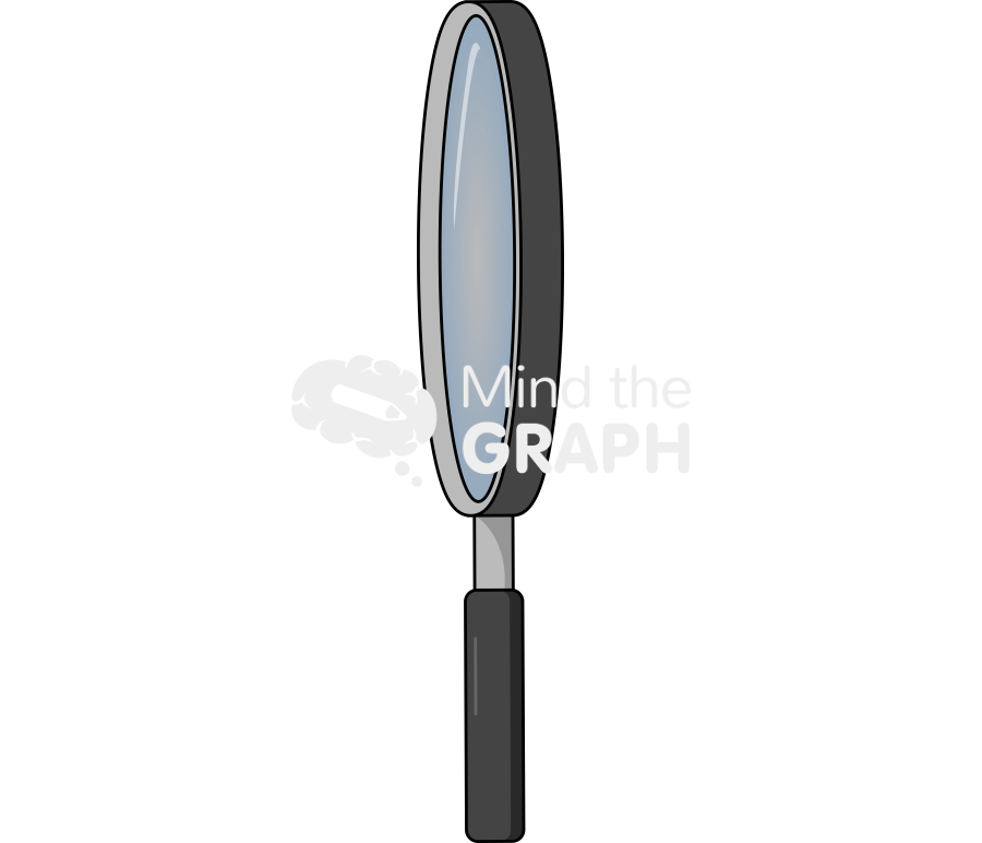 Magnifying glass lateral Icons, Symbols, Pictures, and Images