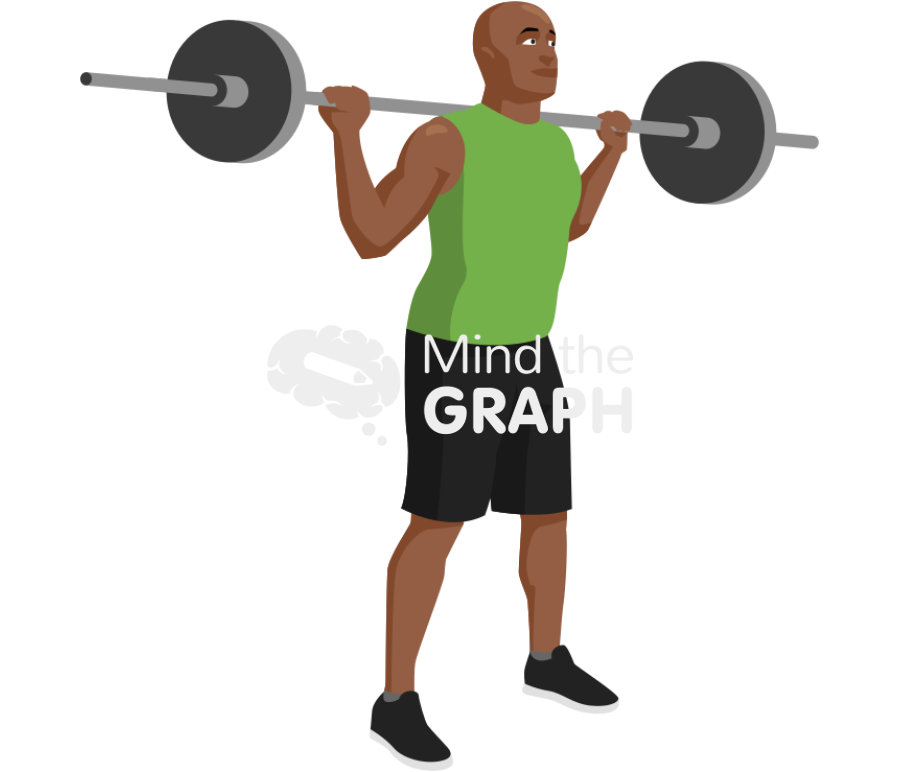 Man barbell squats 1 Icons, Symbols, Pictures, and Images