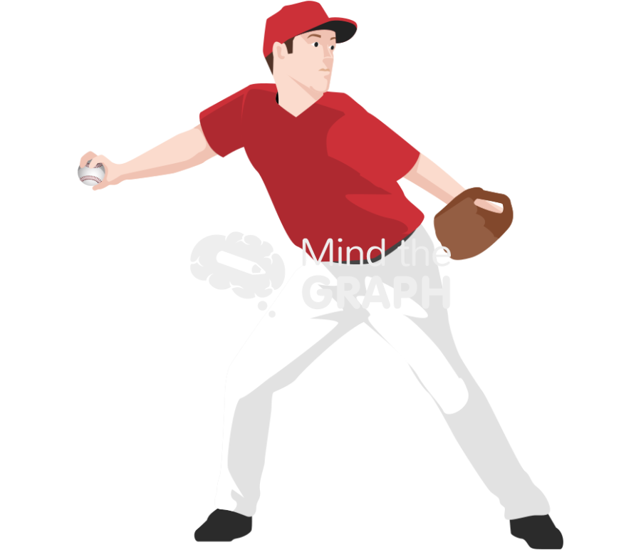Man baseball pitching phase 5 Icons, Symbols, Pictures, and Images