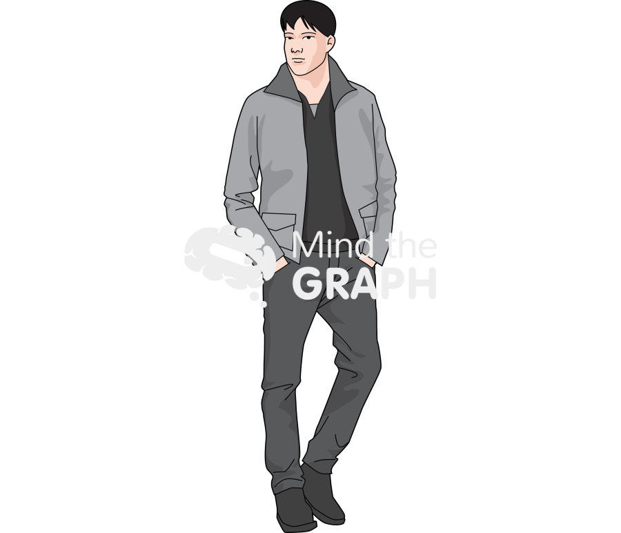 Man casual asiatic Icons, Symbols, Pictures, and Images