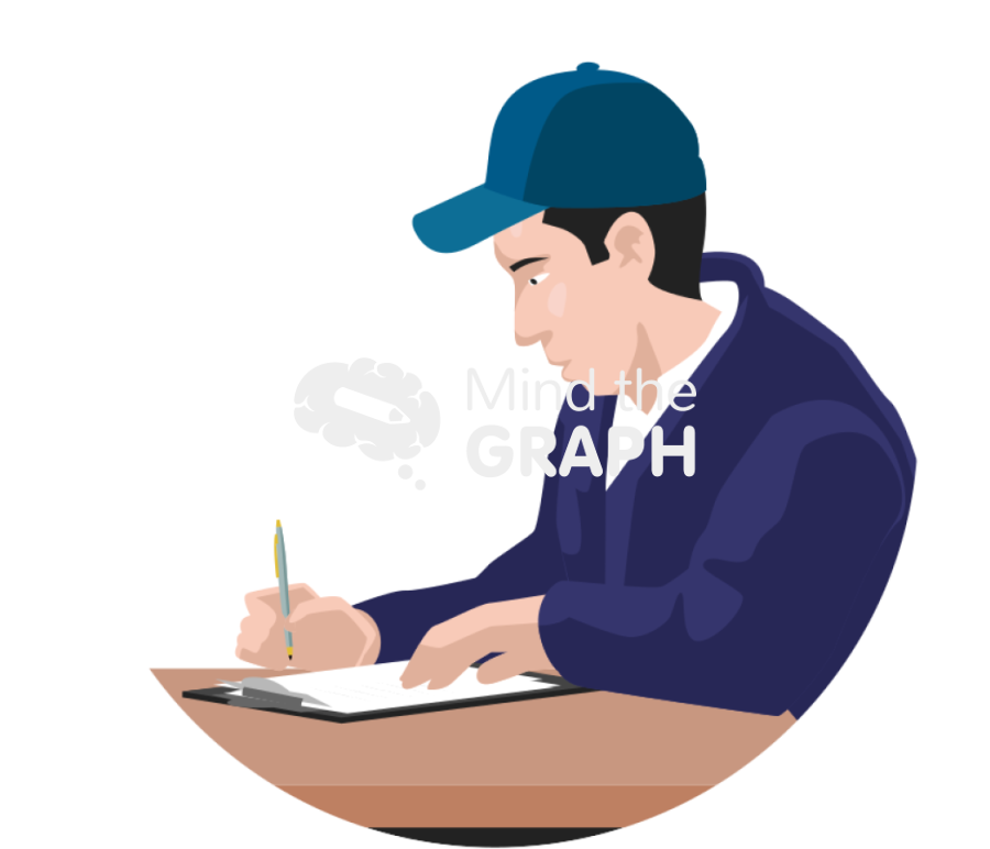 Man filling out survey zoom Icons, Symbols, Pictures, and Images