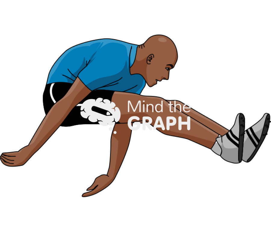 Man long jump lateral Icons, Symbols, Pictures, and Images