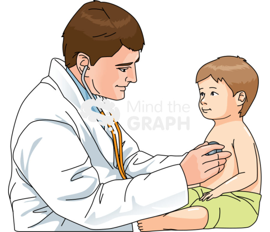 Man medic pediatrician child Icons, Symbols, Pictures, and Images