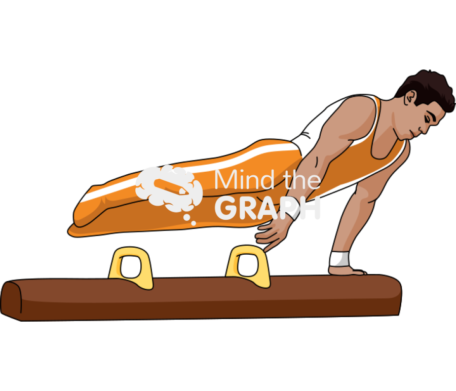 Man pommel horse lateral Icons, Symbols, Pictures, and Images
