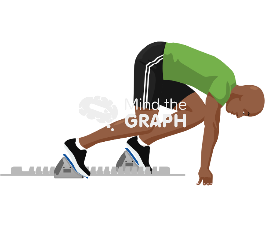 Man runner block start protocol Icons, Symbols, Pictures, and Images