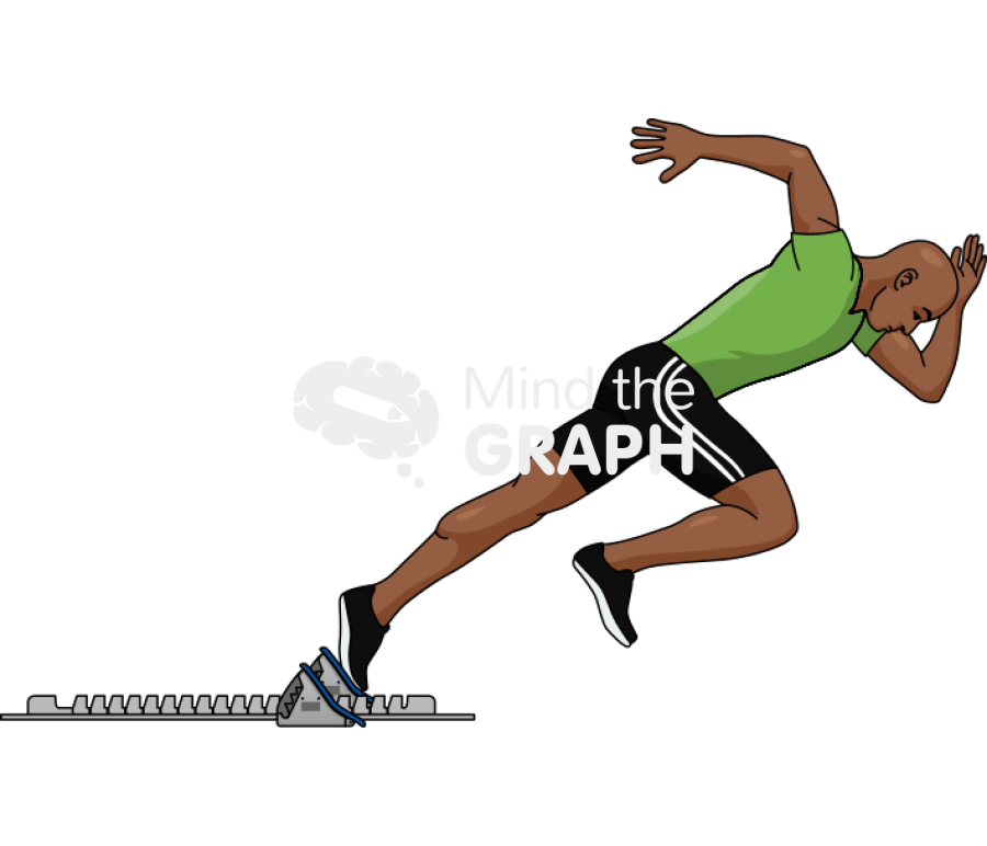 Man runner block start protocol 4 Icons, Symbols, Pictures, and Images